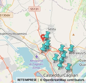 Mappa Stada Provinciale 8 km 0.300 Sestu, 09040 Sestu CA, Italia (4.25091)