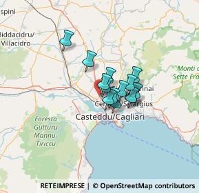 Mappa STR. PROV.8 KM.0, 09028 Sestu CA, Italia (8.03214)