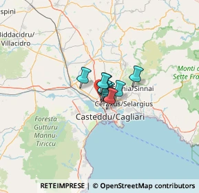 Mappa STR. PROV.8 KM.0, 09028 Sestu CA, Italia (18.32727)