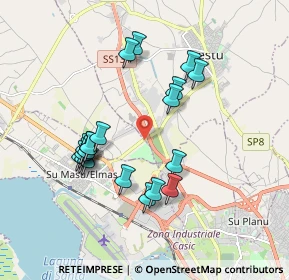 Mappa STR. PROV.8 KM.0, 09028 Sestu CA, Italia (1.916)