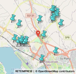 Mappa STR. PROV.8 KM.0, 09028 Sestu CA, Italia (2.413)