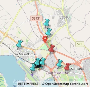 Mappa STR. PROV.8 KM.0, 09028 Sestu CA, Italia (2.35563)