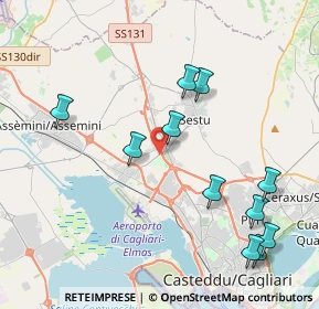 Mappa STR. PROV.8 KM.0, 09028 Sestu CA, Italia (4.96273)