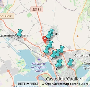 Mappa STR. PROV.8 KM.0, 09028 Sestu CA, Italia (3.55091)