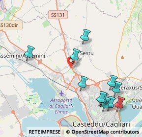 Mappa STR. PROV.8 KM.0, 09028 Sestu CA, Italia (5.13273)