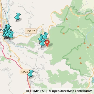 Mappa 87050 Serra Pedace CS, Italia (7.409)