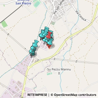 Mappa Via Adriano Olivetti, 09040 Settimo San Pietro CA, Italia (0.28621)