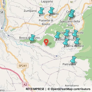 Mappa Via Discesa Immacolata, 87050 Casali del Manco CS, Italia (2.68545)