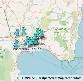 Mappa 09040 Maracalagonis CA, Italia (11.26417)