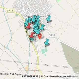 Mappa Via della Resistenza, 09040 Maracalagonis CA, Italia (0.39655)