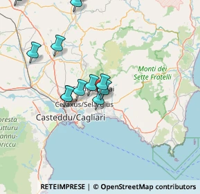 Mappa Via della Resistenza, 09040 Maracalagonis CA, Italia (17.64462)