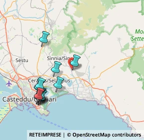 Mappa Via della Resistenza, 09040 Maracalagonis CA, Italia (9.23692)