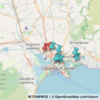 Mappa Ex SS. 131 Km 7, 09122 Cagliari CA, Italia (5.52875)