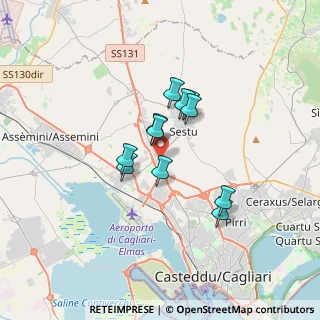 Mappa Ex SS. 131 Km 7, 09122 Cagliari CA, Italia (2.69636)
