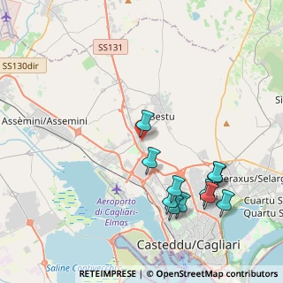 Mappa Ex SS. 131 Km 7, 09122 Cagliari CA, Italia (4.99727)