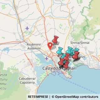 Mappa E25, 09122 Cagliari CA, Italia (7.92)