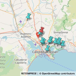 Mappa E25, 09122 Cagliari CA, Italia (7.10333)