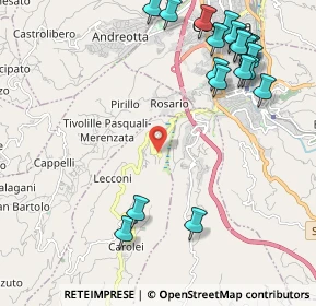 Mappa Via Nazionale, 87030 Carolei CS, Italia (2.9685)