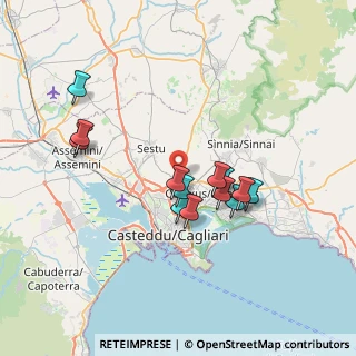 Mappa VIA S. GIORGIO, 09122 Cagliari CA, Italia (6.85692)