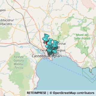 Mappa S.S.554 bivio per Sestu, 09042 Cagliari CA, Italia (9.63182)