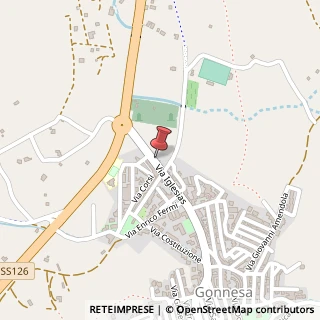 Mappa Via Iglesias, 1, 09010 Gonnesa, Carbonia-Iglesias (Sardegna)