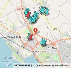 Mappa SS 131dir, 09028 Cagliari CA (1.801)