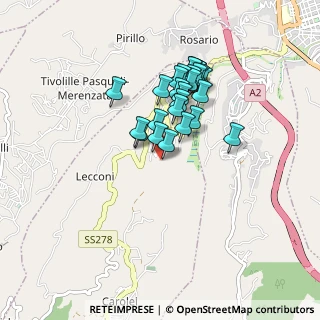 Mappa Via Marche, 87030 Vadue CS, Italia (0.77692)