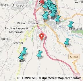 Mappa Via Croci, 87045 Laurignano CS, Italia (2.751)