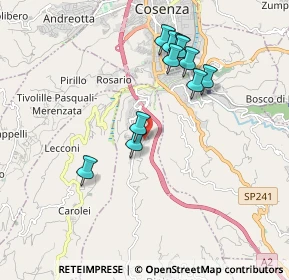 Mappa Via Croci, 87045 Laurignano CS, Italia (1.91182)