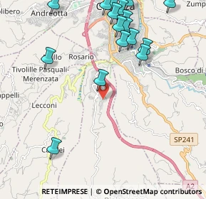 Mappa Via Croci, 87045 Laurignano CS, Italia (2.88059)