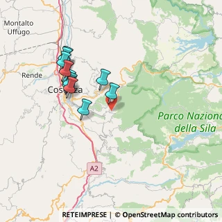 Mappa Via Iotta, 87050 Serra Pedace CS, Italia (7.77636)