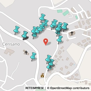 Mappa Via S. Pietro, 87044 Cerisano CS, Italia (0.10741)