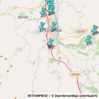 Mappa Via Santa Maria, 87045 Laurignano CS, Italia (6.235)