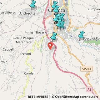 Mappa Via Santa Maria, 87045 Laurignano CS, Italia (2.635)