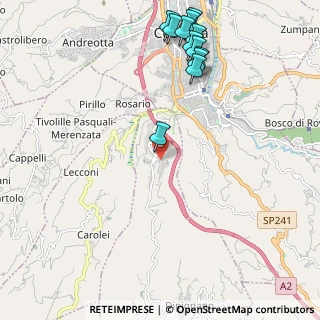 Mappa Via S. Maria, 87045 Laurignano CS, Italia (2.86167)