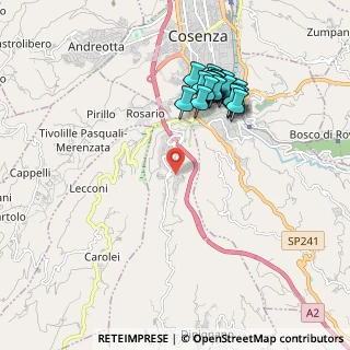 Mappa Via S. Maria, 87045 Laurignano CS, Italia (2.038)