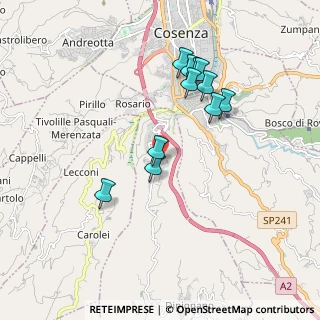 Mappa Via Santa Maria, 87045 Laurignano CS, Italia (1.87727)