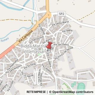 Mappa Via Cavallera, 26, 09010 Villamassargia, Carbonia-Iglesias (Sardegna)