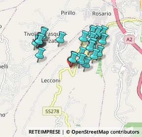 Mappa Via Iove n., 87030 Carolei CS, Italia (0.84444)
