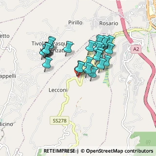 Mappa Via Iove n., 87030 Vadue CS, Italia (0.84444)