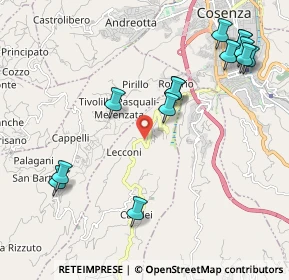 Mappa Via Iove n., 87030 Carolei CS, Italia (2.65929)