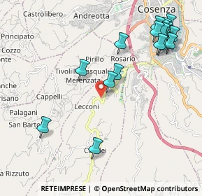 Mappa Via Iove n., 87030 Carolei CS, Italia (2.75824)