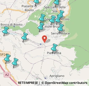 Mappa 87050 Pedace CS, Italia (2.90688)