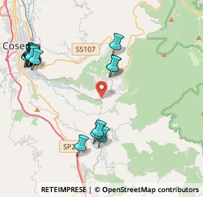 Mappa 87050 Pedace CS, Italia (5.6275)