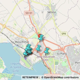 Mappa Via Giua, 09122 Cagliari CA, Italia (2.09833)