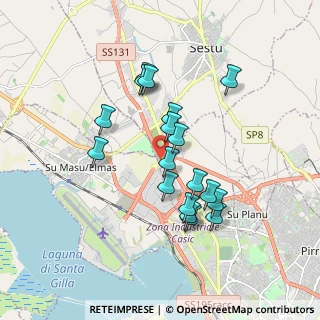 Mappa Via Giua, 09122 Cagliari CA, Italia (1.73)