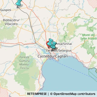 Mappa Via Giua, 09122 Cagliari CA, Italia (49.31125)