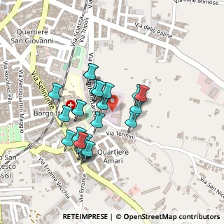 Mappa Via Raffaele Maffei, 91022 Castelvetrano TP, Italia (0.208)