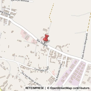 Mappa Via Seggio, 133, 91022 Castelvetrano, Trapani (Sicilia)