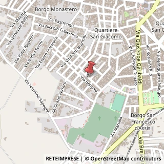 Mappa Via Villa Cappello, 31/A, 91022 Castelvetrano, Trapani (Sicilia)